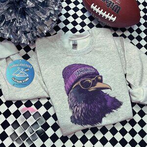 Baltimore ravens Football Spirit Animal Inspired Game Day Shirt Sweatshirt Retro